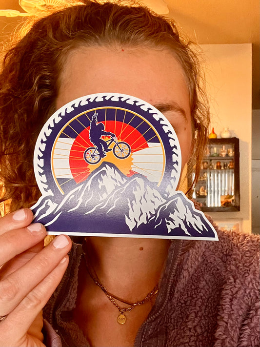 The ultimate Colorado Bigfoot Mountain Bike Sticker