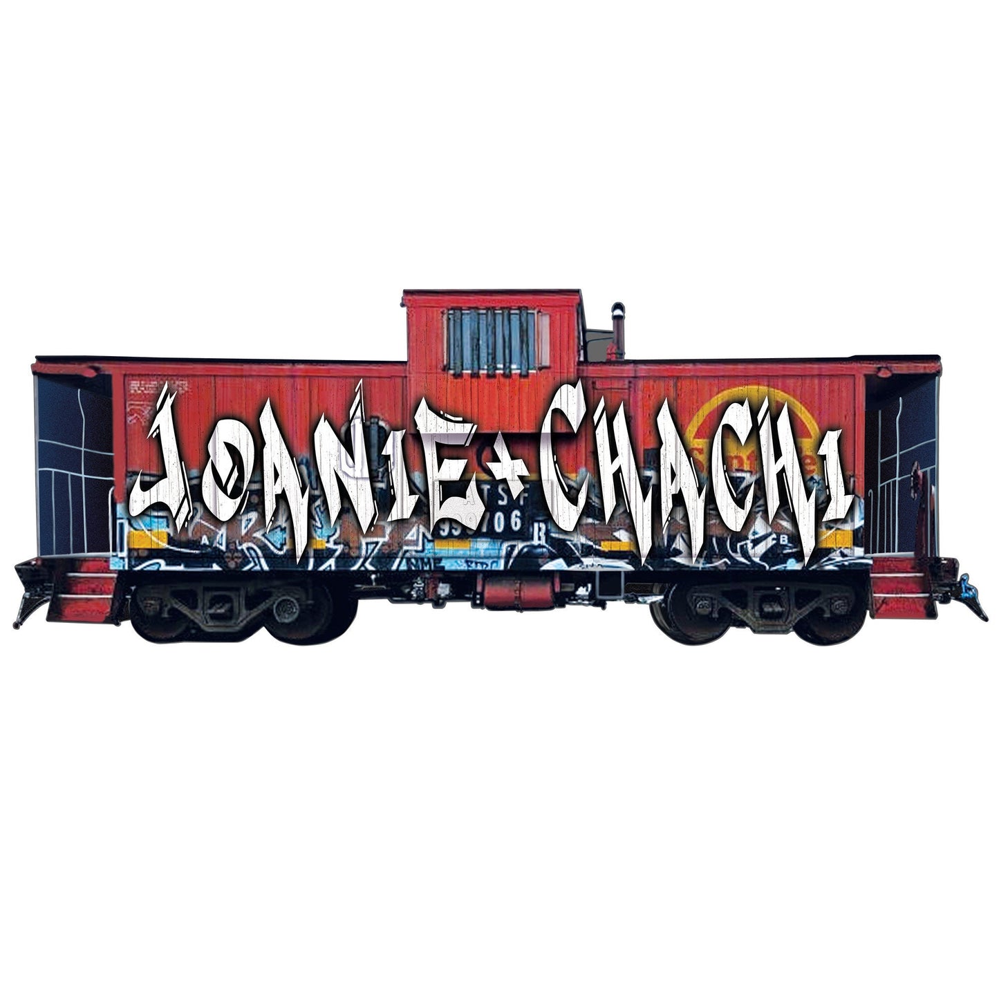 Custom Train Graffiti Name Wall Art - Personalized Wallpaper, Kids' Room Wall Decal, Nursery Decor, Teen Bedroom Art Mural, Wall Sticker