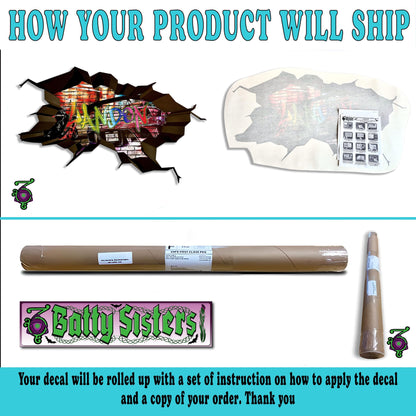 Custom Graffiti Spray Paint Can Wall Decal – “Stan the Can” Art Sticker