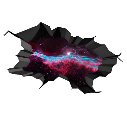 3D GALAXY DECAL, Stars Wall Decal, Room Wall Decal, Science Room Décor, Bedroom 3d Stickers, 3D Deep Space Decals