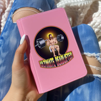 Ultimate Deadlifter  Vinyl Decal humorous depiction of a buff Jesus.