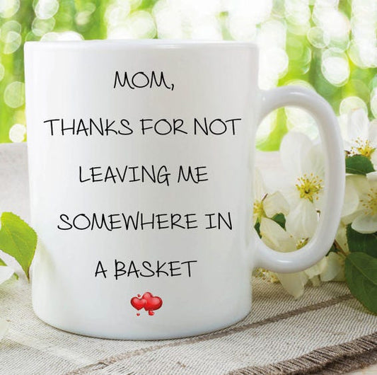 Mother's Day Coffee Mug, Handmade Mug, Mothers Day Mug, Ceramic Coffee Cup, Mother's Day Gift, Tea Cup, Gift For Her, Sarcastic Mug, Mom mug