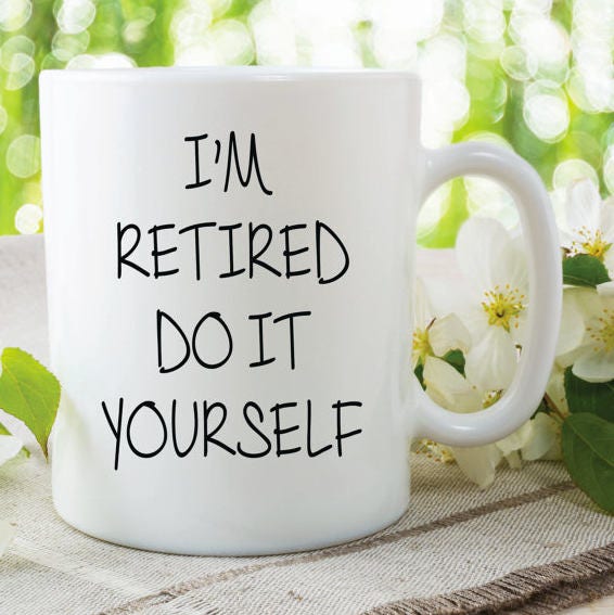 Retirement Coffee Mug, Funny Work Mug, Coworker Gift, Handmade Coffee Cup, Ceramic Tea Mug, Sarcastic Coffee Mug, Farewell Gift