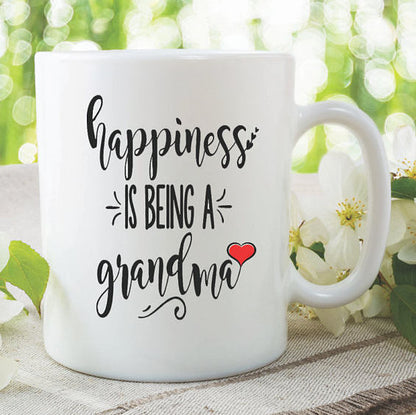 GRANDMA TEA CUP, Funny Rude Mugs, Ceramic Coffee Mug, Gift For Grandma, Handmade Tea Mug, Mother Day Gift, 15oz Tea Cup,