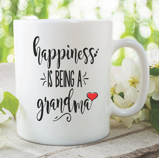 GRANDMA TEA CUP, Funny Rude Mugs, Ceramic Coffee Mug, Gift For Grandma, Handmade Tea Mug, Mother Day Gift, 15oz Tea Cup,