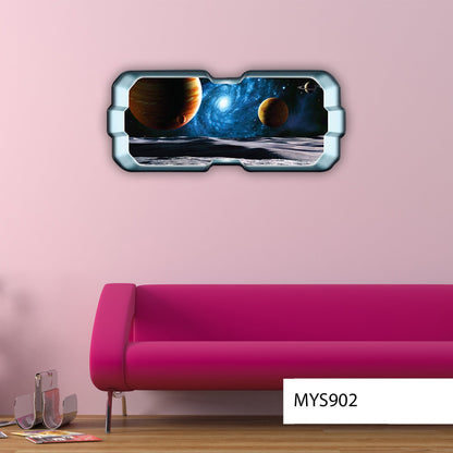 GALAXY WALL PRINTS, Space Wall Stickers, Stars And Planets Sticker, Space Wall Decal, Solar System Sticker, Astronaut Decor Gift