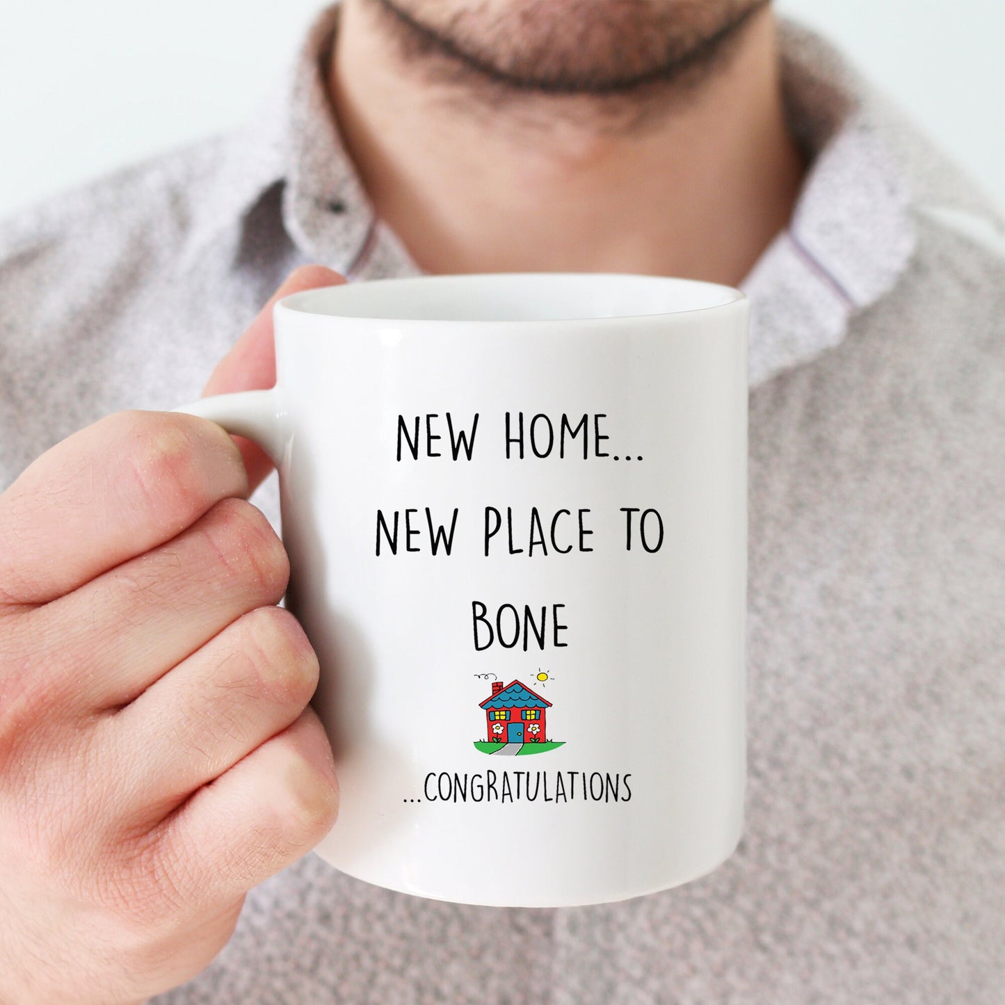 NEW HOME MUG, Proposal Coffee Mug, Home Coffee Cup, Gift For Friend, Sarcastic Coffee Mug, Hot Chocolate Mug, Housewarming Gift Idea