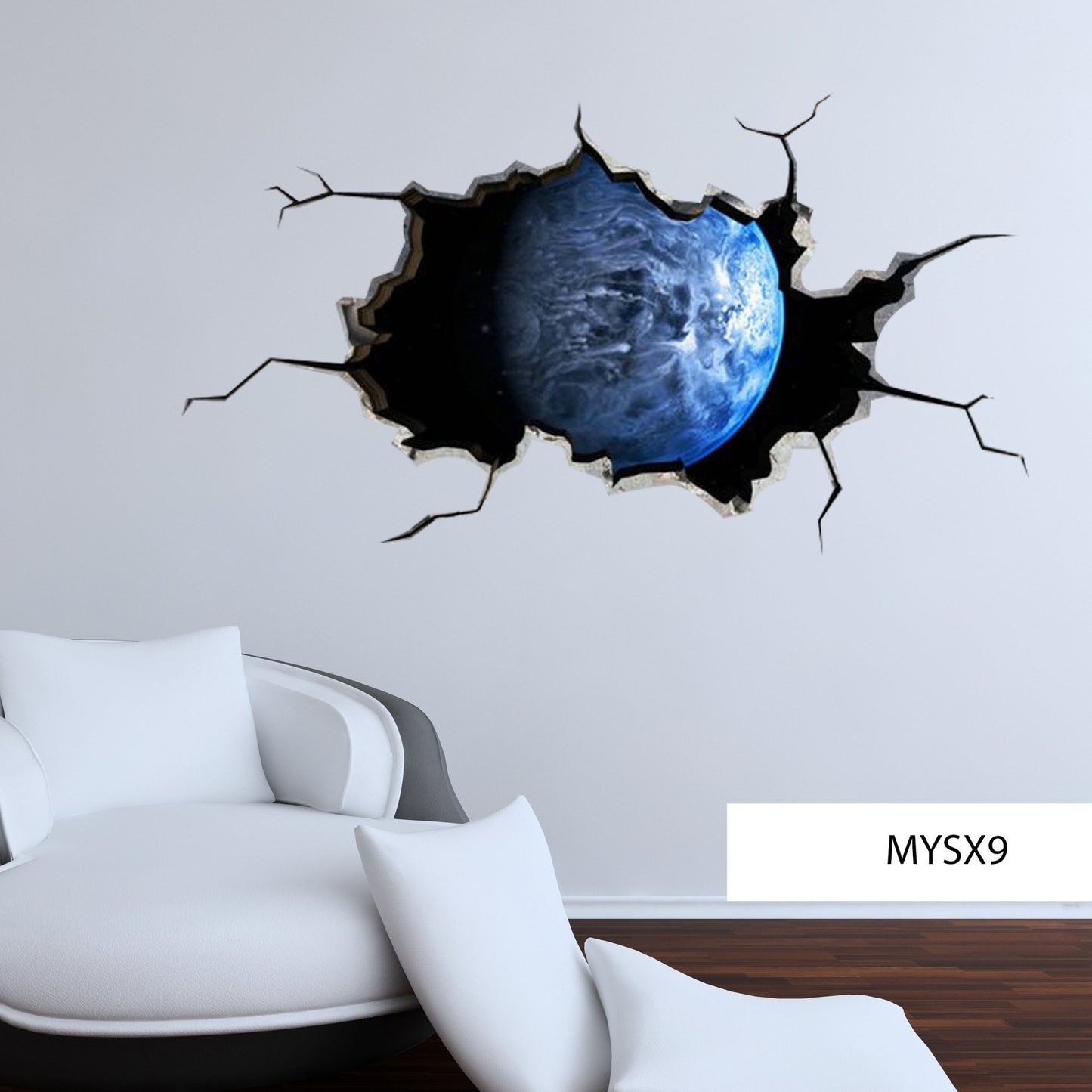 Earth Decor, Globe Wall Decal, Planet Earth Wall Mural, Removable Sticker, Peel and Stick Space Design, Kitchen Decor, Girls Room Wall Art