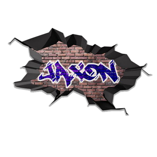 Graffiti Name Wall Decor, Custom Art Decal, Personalized Name Wall Decal, Teen Room Decor, Gift For Kids, Custom Name Wall Sticker