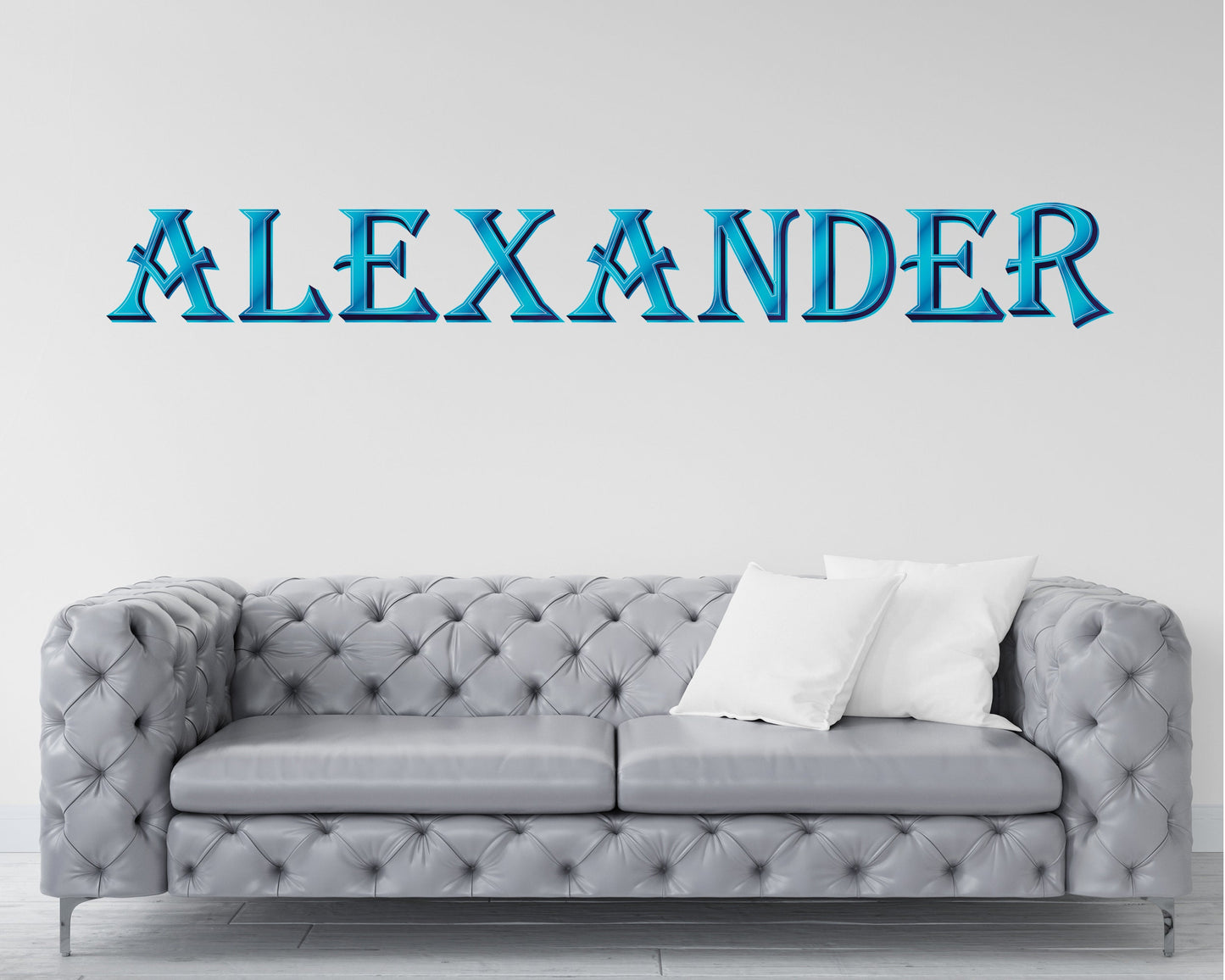 Custom Name Wall Decal, Nursery Sign, Personalized Boys and Girls Room Decor, Baby Shower Gift, Wall Sticker, Vinyl Wall Art