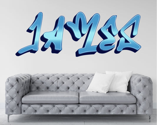 Custom Kids' Name Wall Decal - Durable Vinyl Sticker for Nursery and Home Decor - Personalized Boys and Girls Name Wall Art