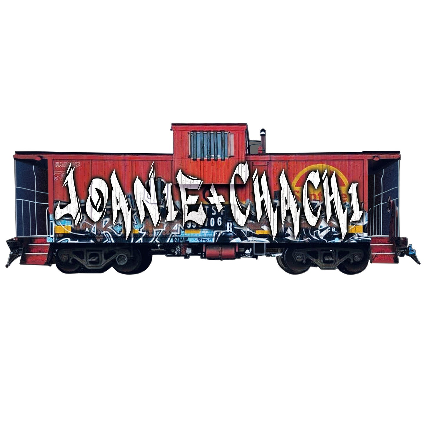 Custom Train Graffiti Name Wall Art - Personalized Wallpaper, Kids' Room Wall Decal, Nursery Decor, Teen Bedroom Art Mural, Wall Sticker