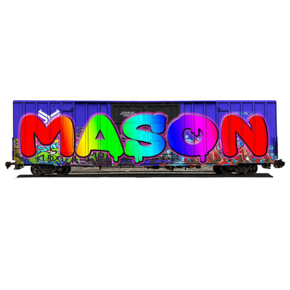 Custom Graffiti Wall Art - Personalized Name Wallpaper, Kids' Room Wall Decal, Nursery Decor, Teen Bedroom Art Mural, Colorful Wall Sticker