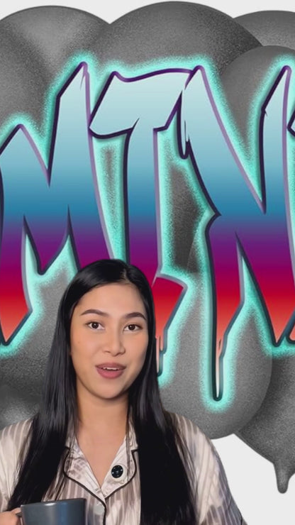 Custom Graffiti Spray Paint Can Wall Decal – “Stan the Can”-0 Art Sticker with Personalized Name – Urban Street Art Decor – Room Mural