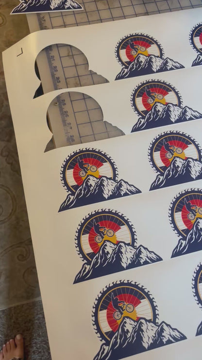 The ultimate Colorado Bigfoot Mountain Bike Sticker